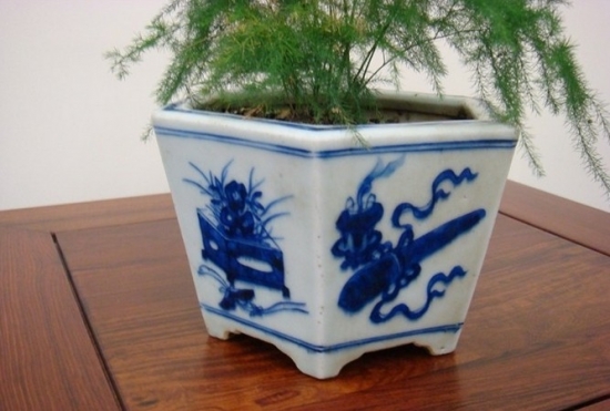 如何使瓷盆如同泥盆一样透气渗水