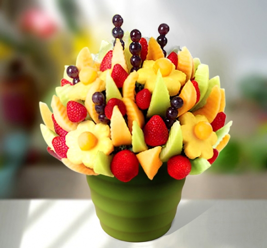 最新、最强的撩妹秘密武器——水果花