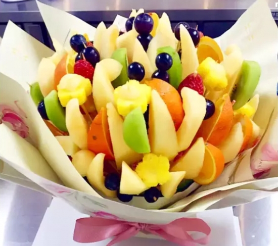 最新、最强的撩妹秘密武器——水果花