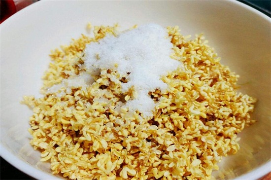 桂花酱的制作办法,掌握办法体验风味