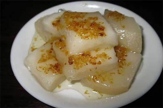 农村超简单桂花糕做法,五步做完香味扑鼻