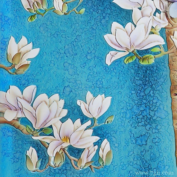 清新花卉树木电脑桌面背景图片