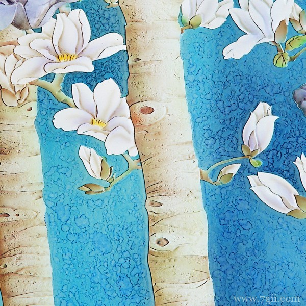 清新花卉树木电脑桌面背景图片