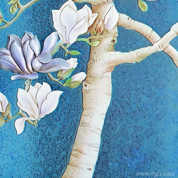 清新花卉树木电脑桌面背景图片