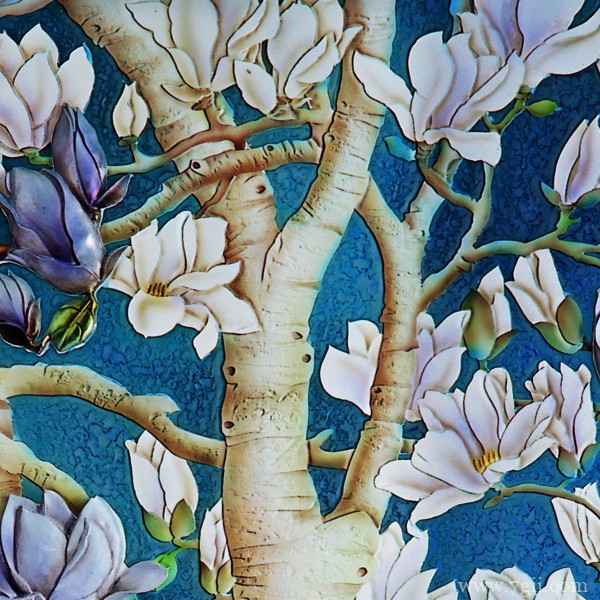 清新花卉树木电脑桌面背景图片