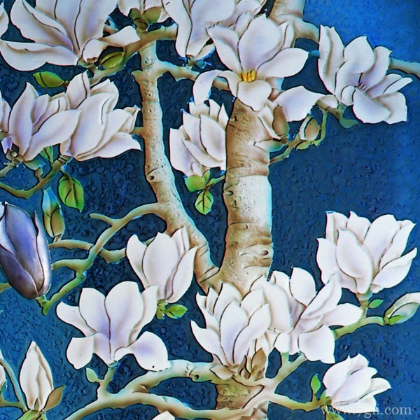 清新花卉树木电脑桌面背景图片