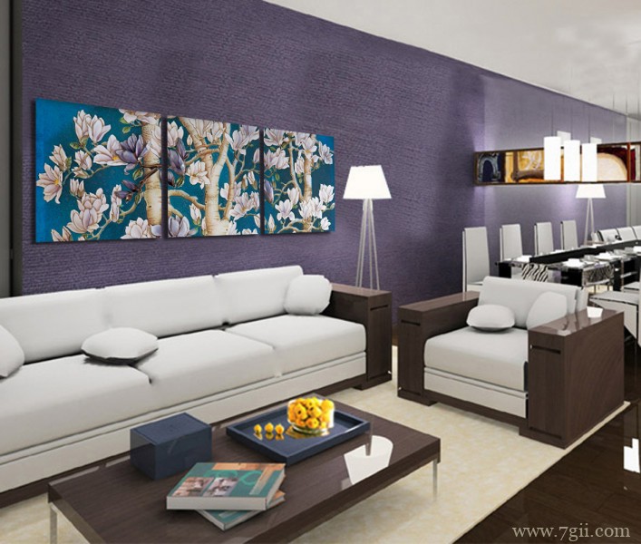 清新花卉树木电脑桌面背景图片